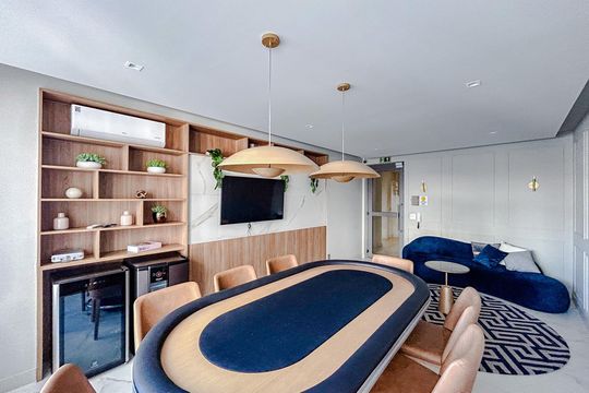 Área comum de apartamento à venda com 3 quartos, 186m² em Tatuapé, São Paulo