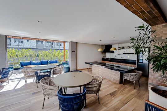 Área comum - Churrasqueira de apartamento à venda com 3 quartos, 186m² em Tatuapé, São Paulo