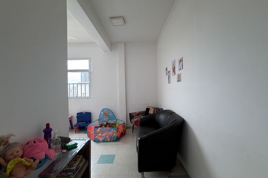 Área comum de apartamento para alugar com 2 quartos, 60m² em Vila Matias, Santos