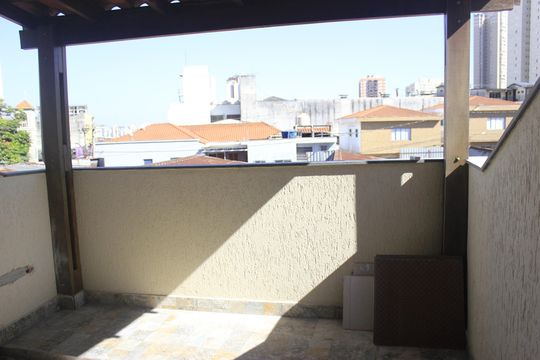 Sacada com área de serviço  de apartamento para alugar com 2 quartos, 70m² em Vila Augusta, Guarulhos