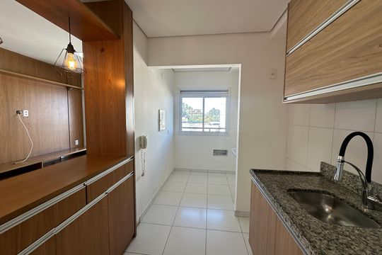 Cozinha de apartamento à venda com 3 quartos, 73m² em Tamboré, Barueri