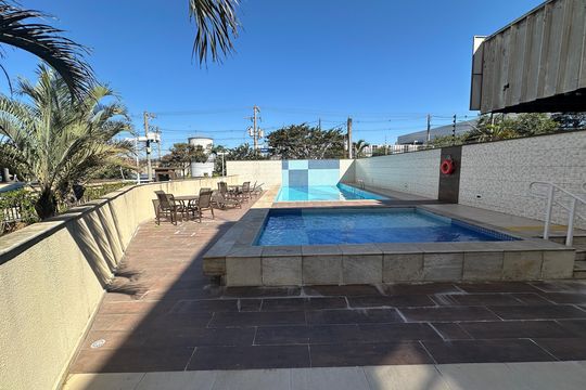 Área comum - Piscina de apartamento à venda com 3 quartos, 73m² em Tamboré, Barueri