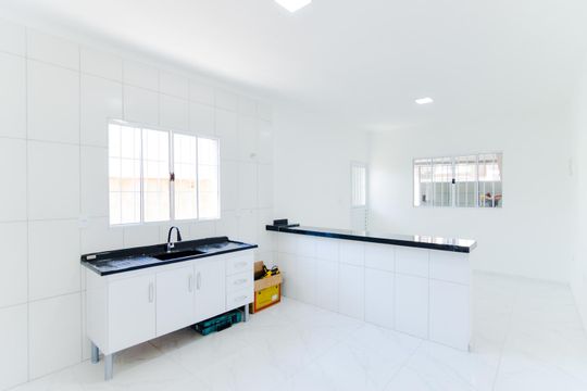Cozinha de casa para alugar com 1 quarto, 42m² em Jardim Rosa de Franca, Guarulhos