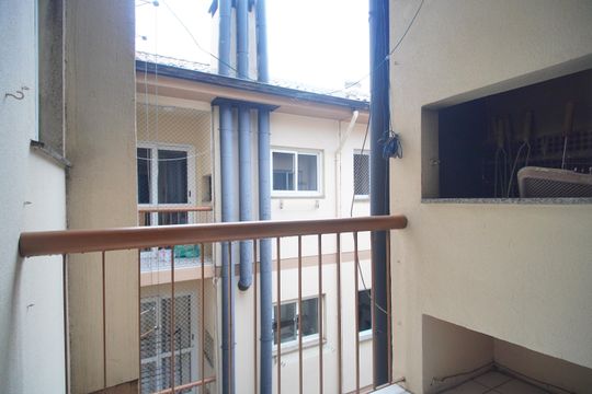 Varanda da Sala de apartamento à venda com 2 quartos, 67m² em Rio dos Sinos, São Leopoldo