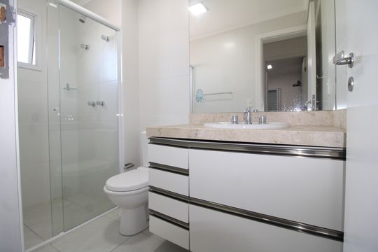 Banheiro 2 de apartamento para alugar com 3 quartos, 92m² em Santana, São Paulo
