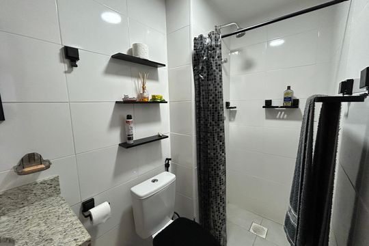 Banheiro da Suíte de apartamento para alugar com 2 quartos, 47m² em Água Santa, Rio de Janeiro
