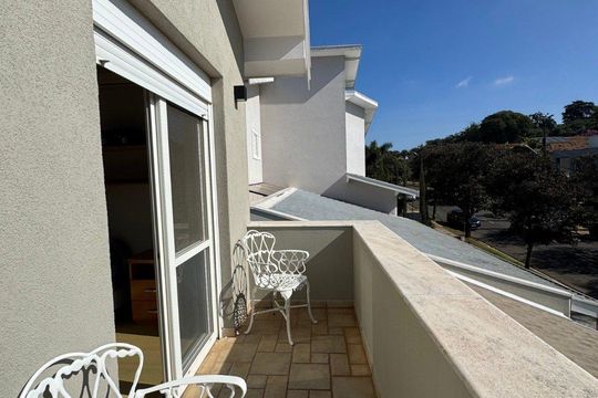 Varanda de casa de condomínio à venda com 4 quartos, 514m² em Loteamento Residencial Fazenda Sao Jose, Valinhos