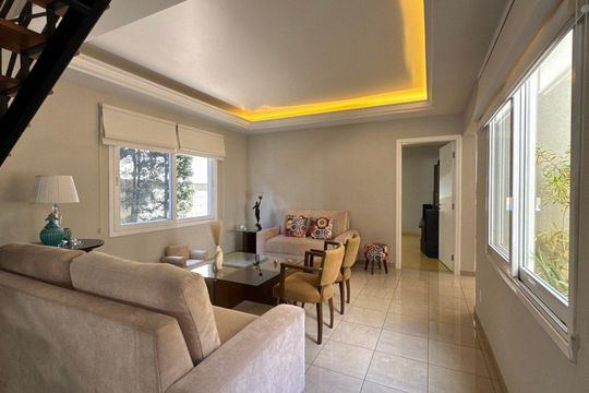 Sala de casa de condomínio à venda com 4 quartos, 514m² em Loteamento Residencial Fazenda Sao Jose, Valinhos