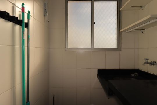 Área de Serviço de apartamento para alugar com 2 quartos, 55m² em Utinga, Santo André
