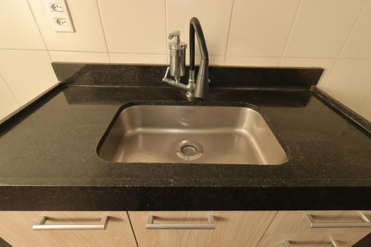 Cozinha - Pia de apartamento para alugar com 2 quartos, 55m² em Utinga, Santo André