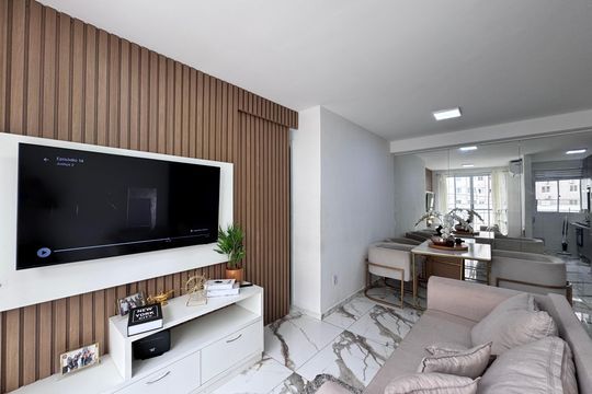 Sala de apartamento para alugar com 2 quartos, 57m² em Barra Olímpica, Rio de Janeiro