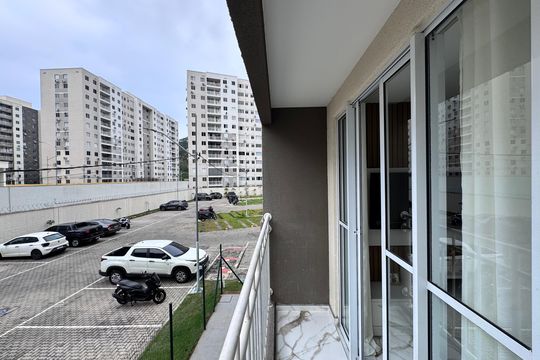 Varanda de apartamento para alugar com 2 quartos, 57m² em Barra Olímpica, Rio de Janeiro