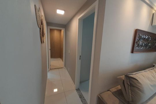 Corredor de apartamento à venda com 2 quartos, 60m² em Freguesia (Jacarepaguá), Rio de Janeiro