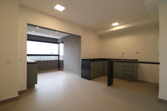 Sala de apartamento para alugar com 2 quartos, 68m² em Jardim Sul, Uberlândia