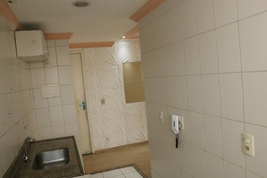 Cozinha de apartamento para alugar com 2 quartos, 64m² em Jardim da Viga, Nova Iguaçu