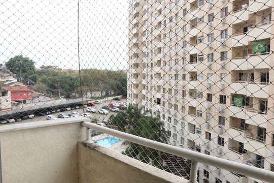 Varanda da Sala de apartamento para alugar com 2 quartos, 64m² em Jardim da Viga, Nova Iguaçu