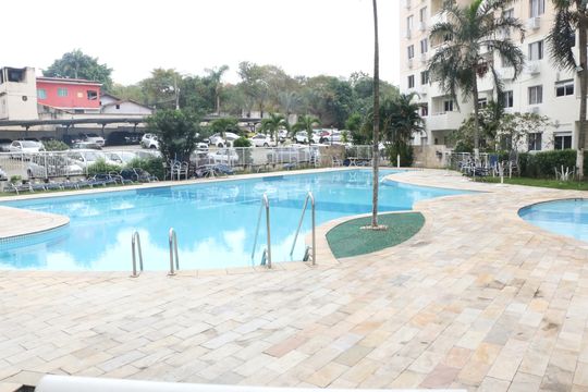 Piscina de apartamento para alugar com 2 quartos, 64m² em Jardim da Viga, Nova Iguaçu