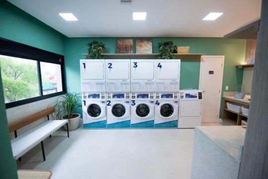 Área externa de apartamento à venda com 1 quarto, 31m² em Vila Olímpia, São Paulo