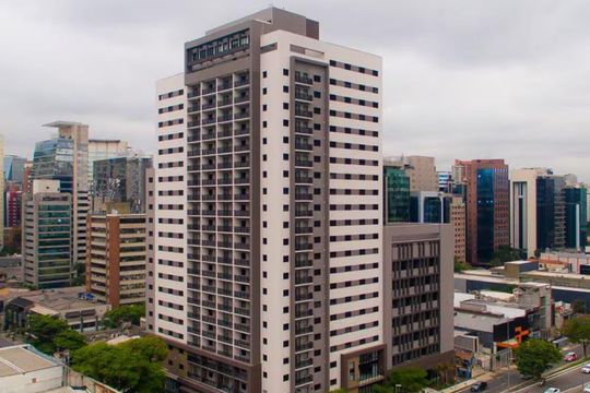 Vista de apartamento à venda com 1 quarto, 31m² em Vila Olímpia, São Paulo