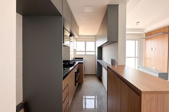 Cozinha de apartamento à venda com 2 quartos, 48m² em Assunção, São Bernardo do Campo