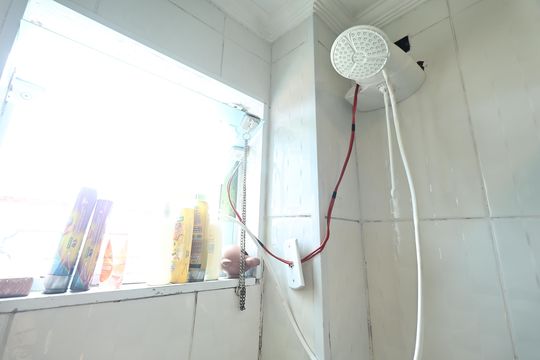 Banheiro de apartamento à venda com 2 quartos, 94m² em Vila Alto de Santo Andre, Santo André