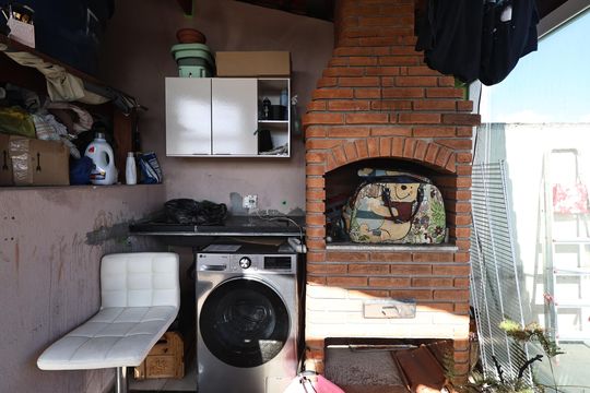 Lavanderia de apartamento à venda com 2 quartos, 94m² em Vila Alto de Santo Andre, Santo André