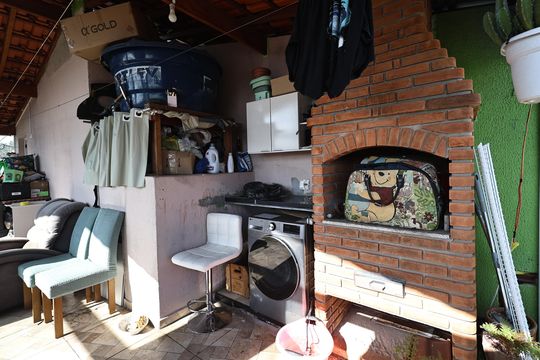 Lavanderia de apartamento à venda com 2 quartos, 94m² em Vila Alto de Santo Andre, Santo André