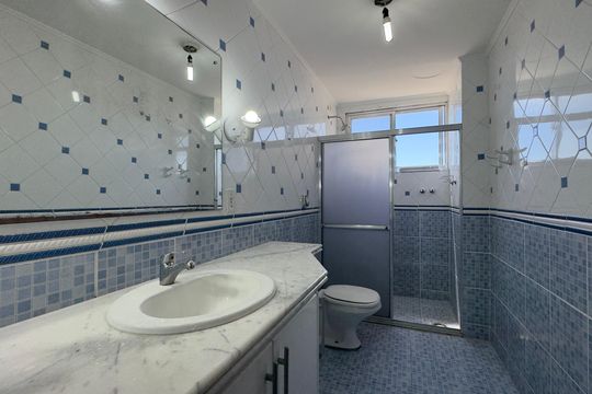 Banheiro de apartamento para alugar com 3 quartos, 136m² em Centro, Pelotas