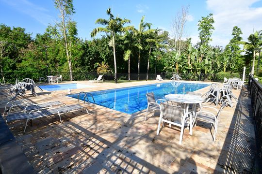 Área comum - Piscina de casa de condomínio à venda com 3 quartos, 205m² em Jardim do Sol, Campinas