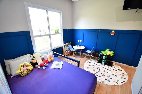 Quarto 2 - Suíte de casa de condomínio à venda com 3 quartos, 205m² em Jardim do Sol, Campinas