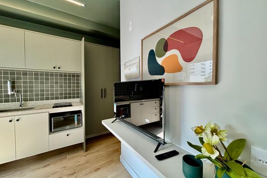 Studio de kitnet/studio para alugar com 1 quarto, 31m² em Paraíso, São Paulo