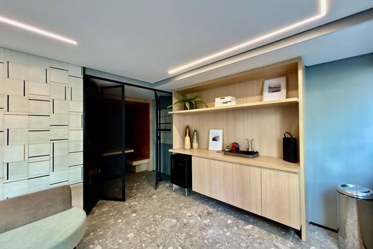 Área comum de kitnet/studio para alugar com 1 quarto, 31m² em Paraíso, São Paulo