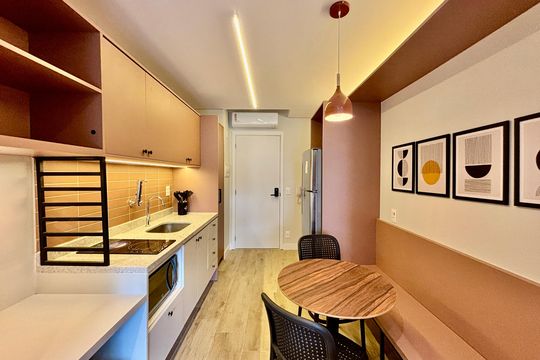 Studio de kitnet/studio para alugar com 1 quarto, 31m² em Paraíso, São Paulo