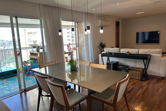 Sala de apartamento para alugar com 3 quartos, 117m² em Vila Leopoldina, São Paulo