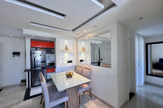 Sala de apartamento à venda com 3 quartos, 54m² em Vargem Pequena, Rio de Janeiro