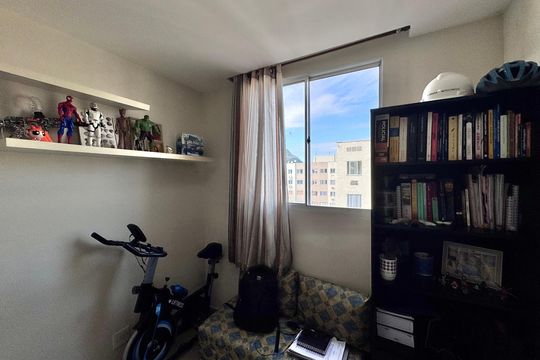 Quarto 2 de apartamento à venda com 3 quartos, 54m² em Vargem Pequena, Rio de Janeiro