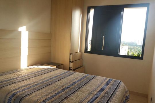 Quarto de apartamento para alugar com 2 quartos, 46m² em Santo Amaro, São Paulo