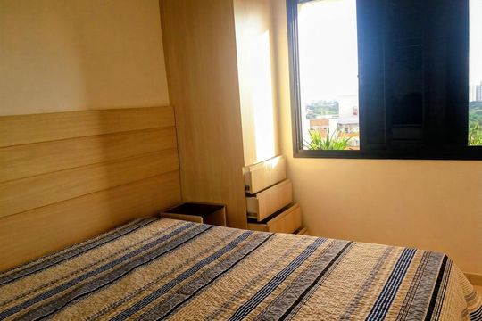 Quarto de apartamento para alugar com 2 quartos, 46m² em Santo Amaro, São Paulo