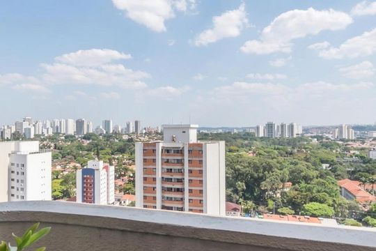 Vista de apartamento para alugar com 2 quartos, 46m² em Santo Amaro, São Paulo