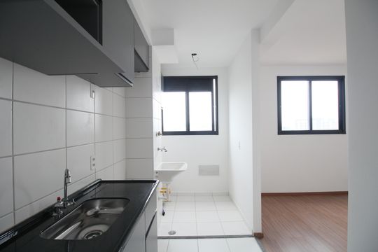 Cozinha de apartamento à venda com 2 quartos, 41m² em Vila Andrade, São Paulo