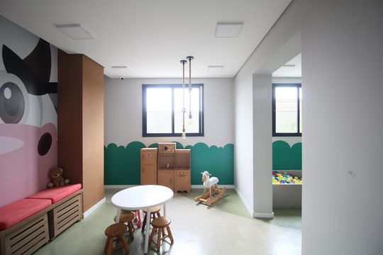 Área comum - Brinquedoteca de apartamento à venda com 2 quartos, 41m² em Vila Andrade, São Paulo