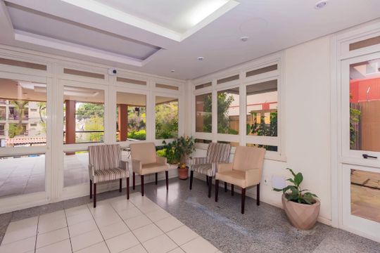 Área externa de apartamento à venda com 2 quartos, 63m² em Tristeza, Porto Alegre