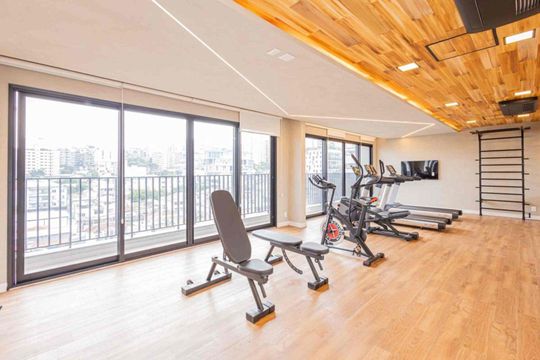 Área externa de apartamento à venda com 1 quarto, 23m² em Vila Madalena, São Paulo