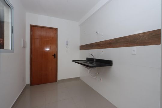 Cozinha de apartamento à venda com 2 quartos, 34m² em Vila Ema, São Paulo