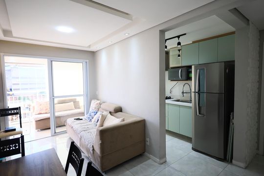 Sala de apartamento à venda com 2 quartos, 51m² em Jardim Roberto, Osasco