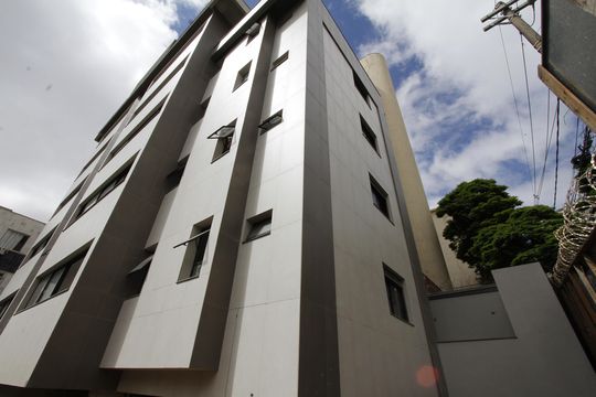 Fachada de apartamento à venda com 2 quartos, 69m² em São Pedro, Belo Horizonte
