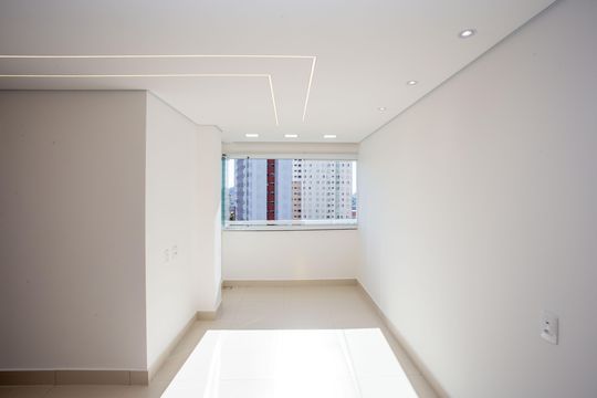 Sala de apartamento para alugar com 3 quartos, 54m² em Canhema, Diadema