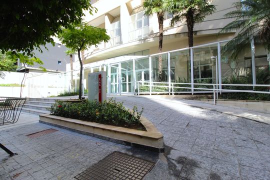 Fachada de apartamento para alugar com 1 quarto, 90m² em Itaim Bibi, São Paulo