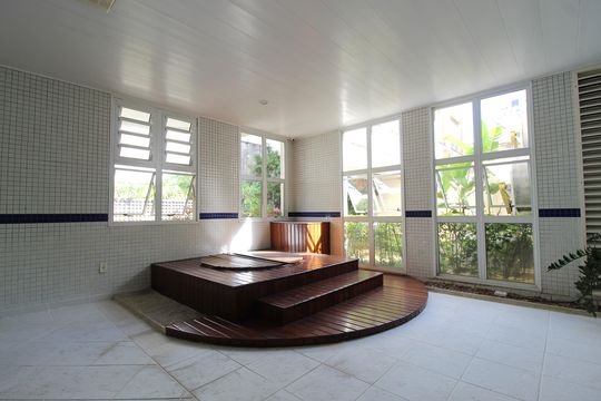 Área Comum - Spa de apartamento para alugar com 1 quarto, 90m² em Itaim Bibi, São Paulo