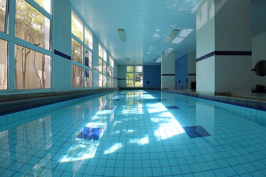 Área Comum - Piscina de apartamento para alugar com 1 quarto, 90m² em Itaim Bibi, São Paulo